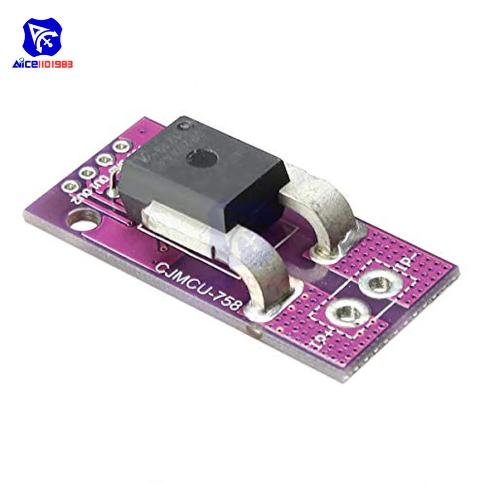 Diymore CJMCU-758 Датчик тока Холла ACS758LCB-050B-PFF-T Линейный Датчик тока модуль для Arduino