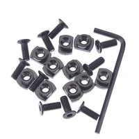 10pcs screw and nut replacement for mlok handguard rail sections hunting 100 brand new and high quality