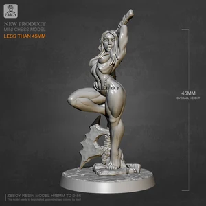 Наборы игрушек 40 мм модельная фигурка из смолы самосборные TD-2456