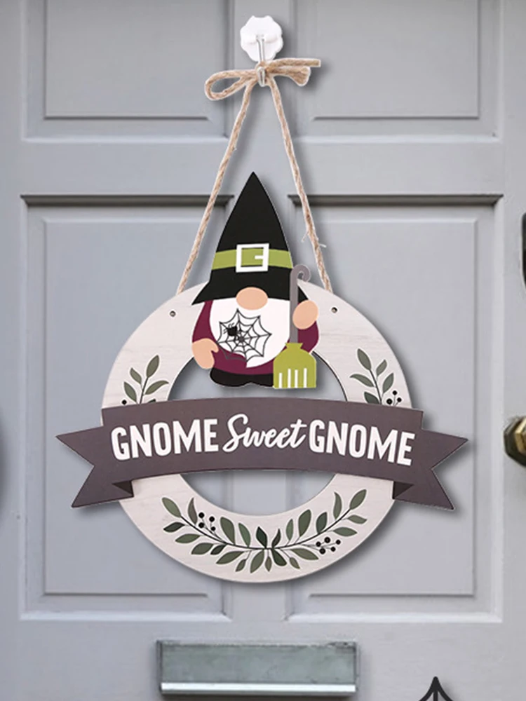 

2021 Новогодняя деревянная дверь, подвесной знак, Рождественское украшение для елки, Рождественское украшение для дома, деревянный кулон, под...