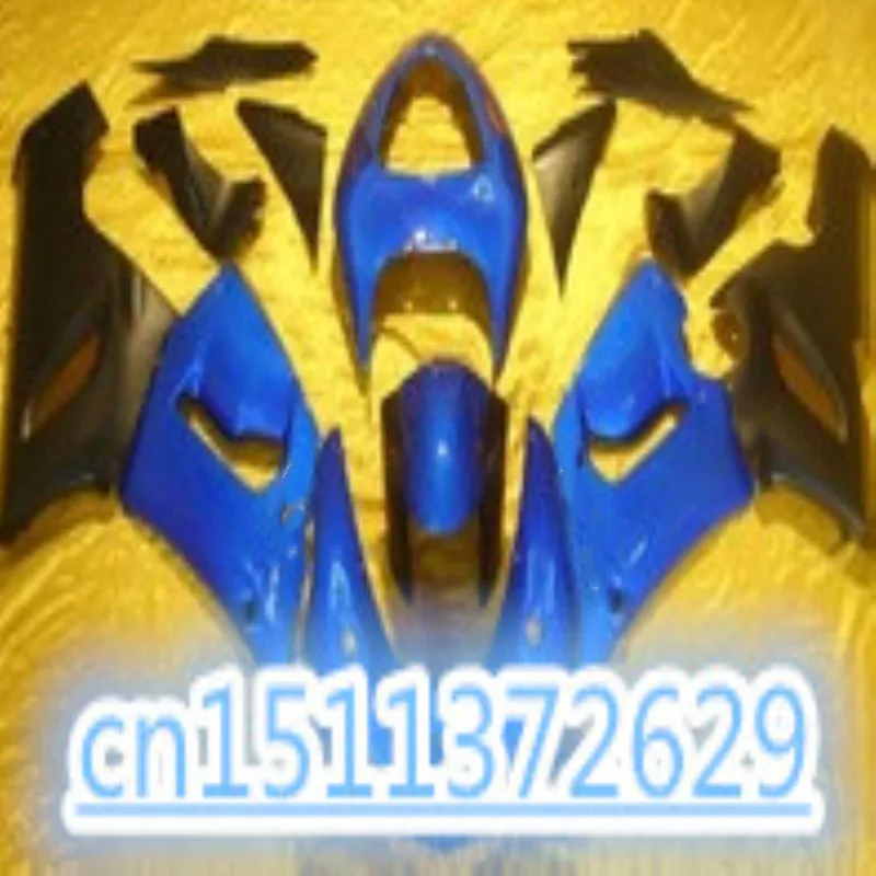

Excellent blue black full Fairing for KAWASAKI ZX6R 05 06 ZX-6R 2005-2006 ZX 6R 636 05 06 6R 2005 2006 body kit