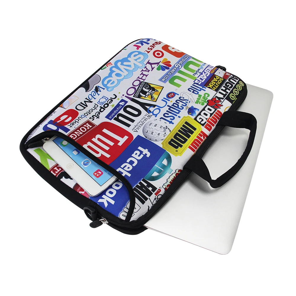 Модная сумка для ноутбука 10 11 12 13 14 15 15,6 17,3 дюймов для ipad macbook air pro lenovo xiaomi сумка через плечо аксессуары для ноутбуков мужские