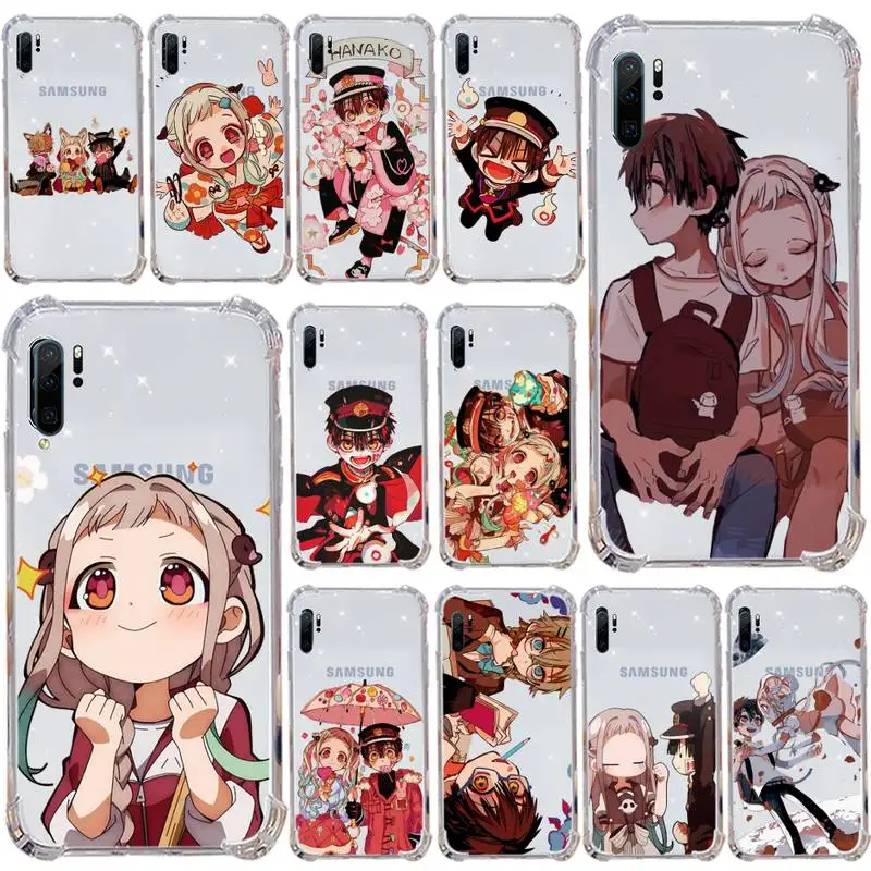 

Toilet bound Hanako kun Phone Case Transparent for Samsung s9 s10 s20 Huawei honor P20 P30 P40 xiaomi note mi 8 9 pro lite plus