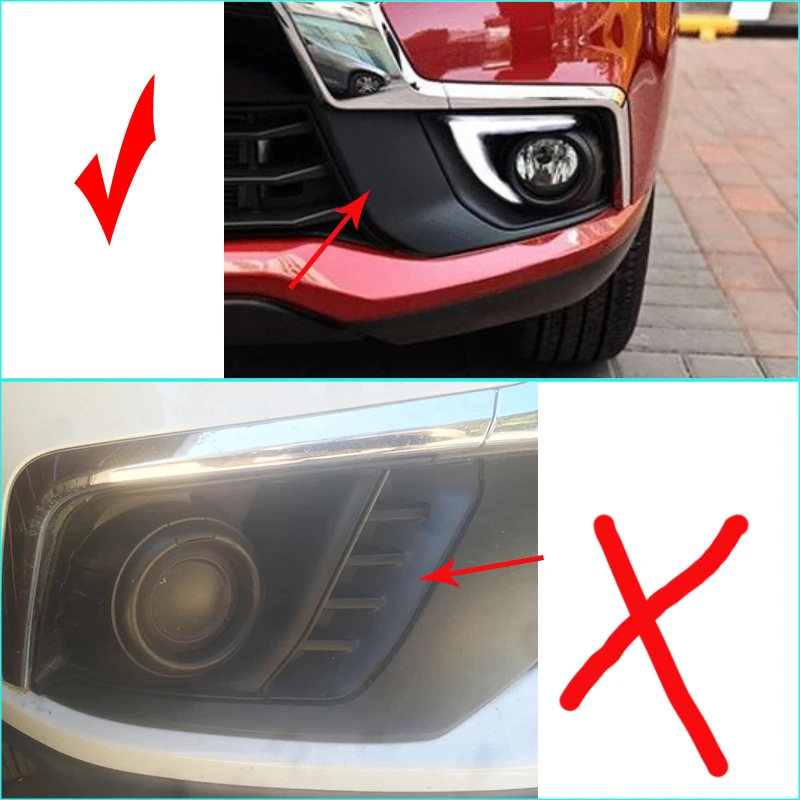 Светодиодный дневный ходовой светильник s DRL 12 В для Mitsubishi ASX 2016 2017