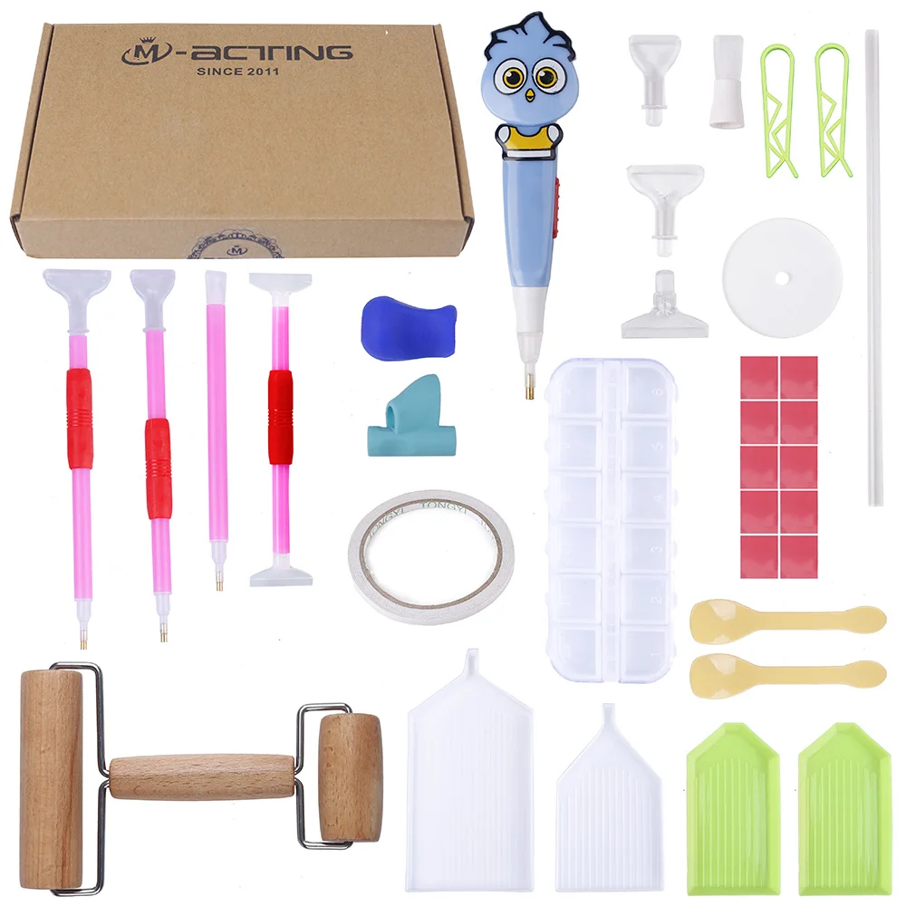 

DIY Diamond Mosaic Multifunction Diamond Art Painting Kits 5D Paintings Tool Sets Mystery Box Gamer Diamond Painting Accessories