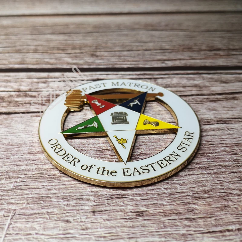 Масонский автомобильный значок эмблема масон вольный каменщик BCM12 заказ от EASTERN