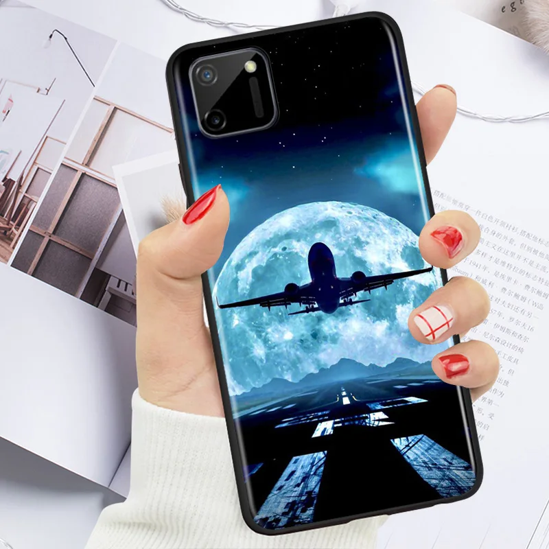 

Aircraft Air Travel Sky For OPPO Realme 7i C17 7 6 6S 6i 5 5S 5i 3 3i 2 Narzo 10 20 Pro Global 5G Phone Case