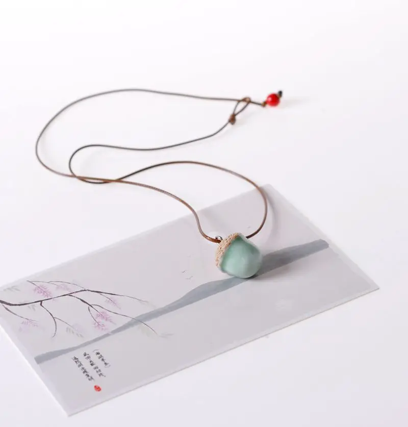 Простые часы с керамическим браслетом желудь сосновая шишка индивидуальный