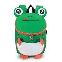 new children backpacks childlike cute animal shape kindergarten school bag boys girls cartoon little frog out fashion backpack