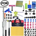 Набор инструментов для ремонта вмятин PDR, клеевой пистолет с присосками и сумкой для инструментов