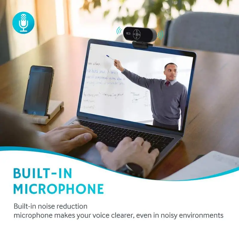 Веб камера с высокой четкостью 1080P Авто/ручная фокусировка веб Камера С