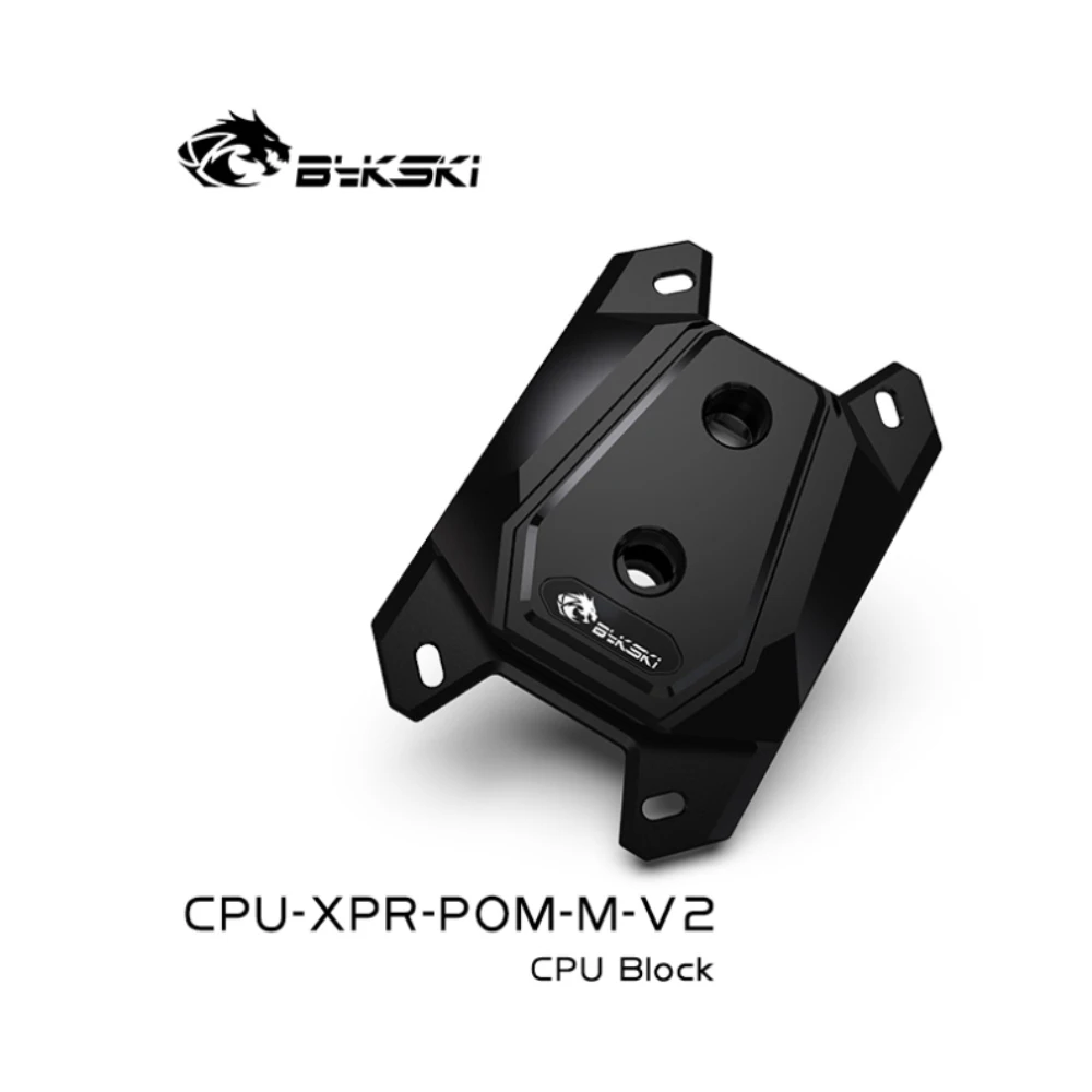 Bykski POM CPU Water Block Black For Ryzen7/5/3 AM4/3+/3/2+/2 FM2+/FM2/FM1 AMD Copper Heatsink Brass Cooler CPU-XPR-POM-M-V2 | Компьютеры