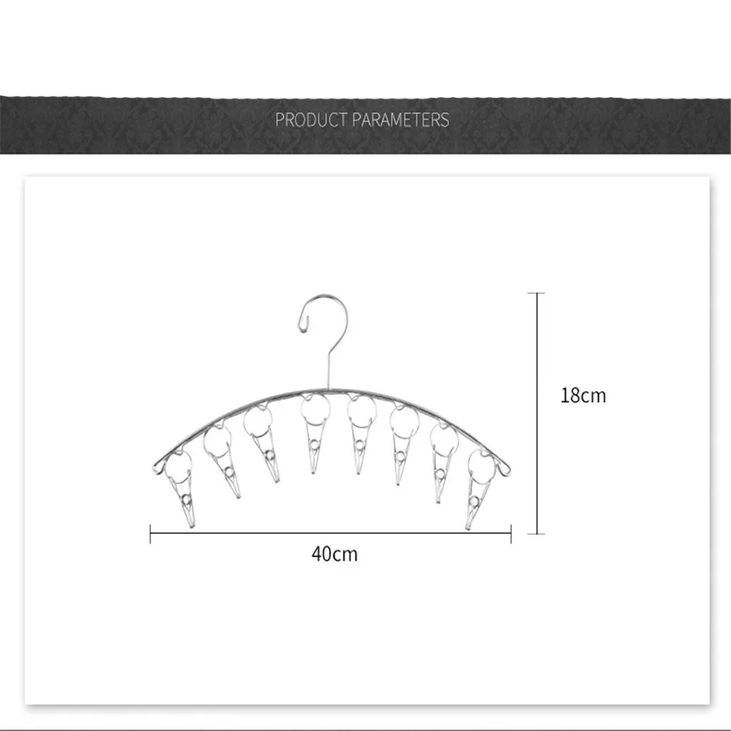 Прищепки из нержавеющей стали для сухих зажимов шпильки одежды вешалка зажимы