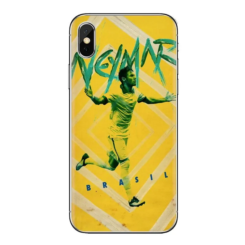 Soft TPU Phone Case For LG G3 G4 Mini G5 G6 G7 Q6 Q7 Q8 Q9 V10 V20 V30 X Power 2 3 K10 K4 K8 2017 Football Brazil Star neymar jr |
