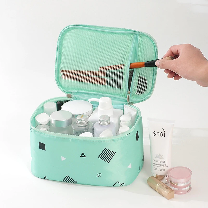 Makeup storage bag 4 Портативные водонепроницаемые косметички для макияжа, Большая вместительная косметичка для ванной, косметичка для ванной комнаты, товары для ухода за кожей, органайзер, косметичка для мытья - Цвет: Makeup storage bag 4