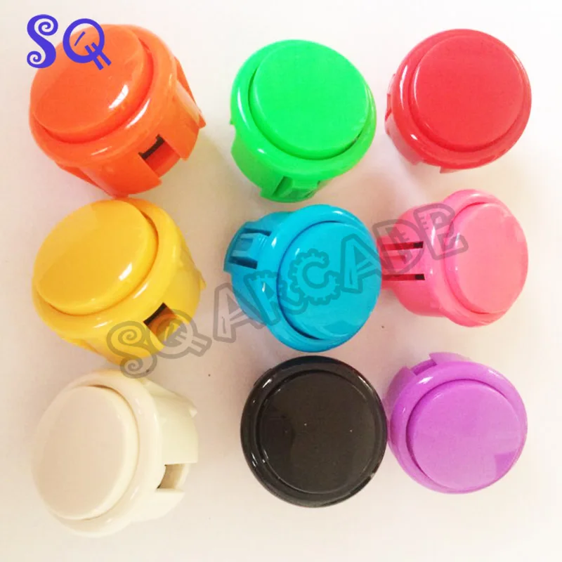 Кнопка аркадная DIY Kit 2 игрока Нулевая задержка игра USB энкодер PC джойстик с 8 Way