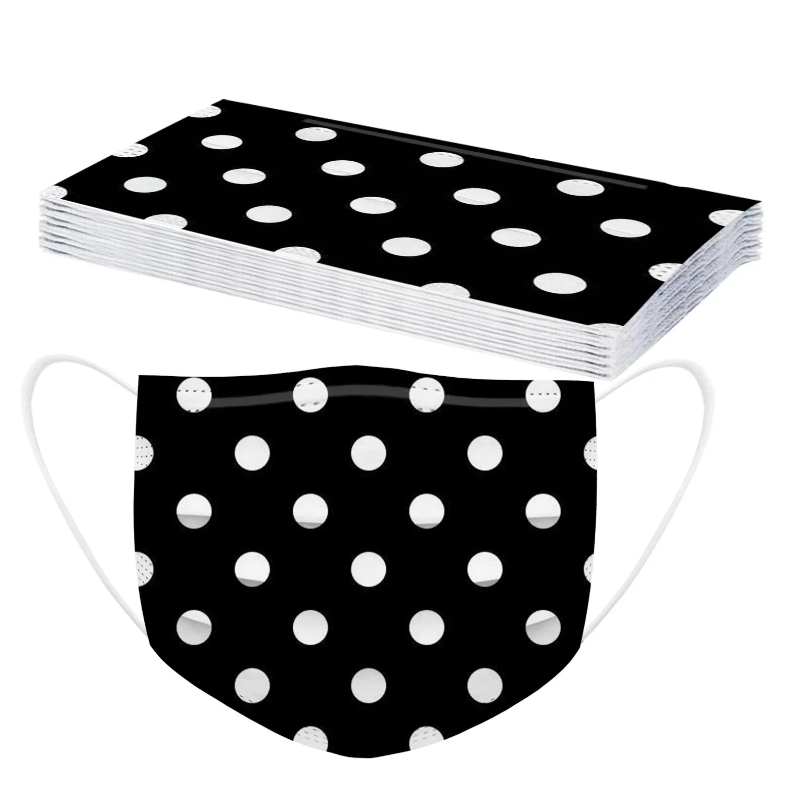 Косплей бандана 50 шт в наборе одноразовые маски для взрослых Модные резиновые