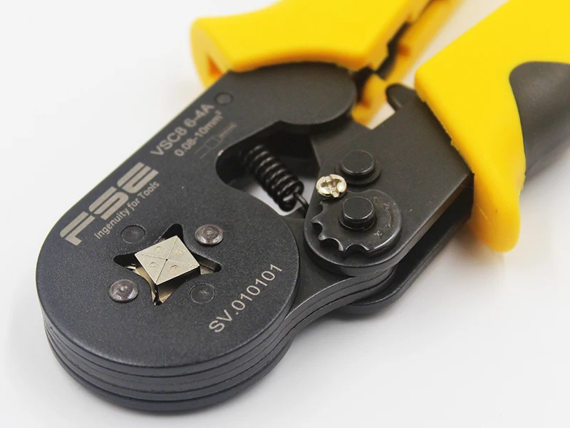 VSC9(hsc8) 10-6A 0,08-10mm2 26-7AWG 6-6 6-6A precisa Регулируемая квадратная трубка кружева алюминиевый сплав обжимной herramientas de mano