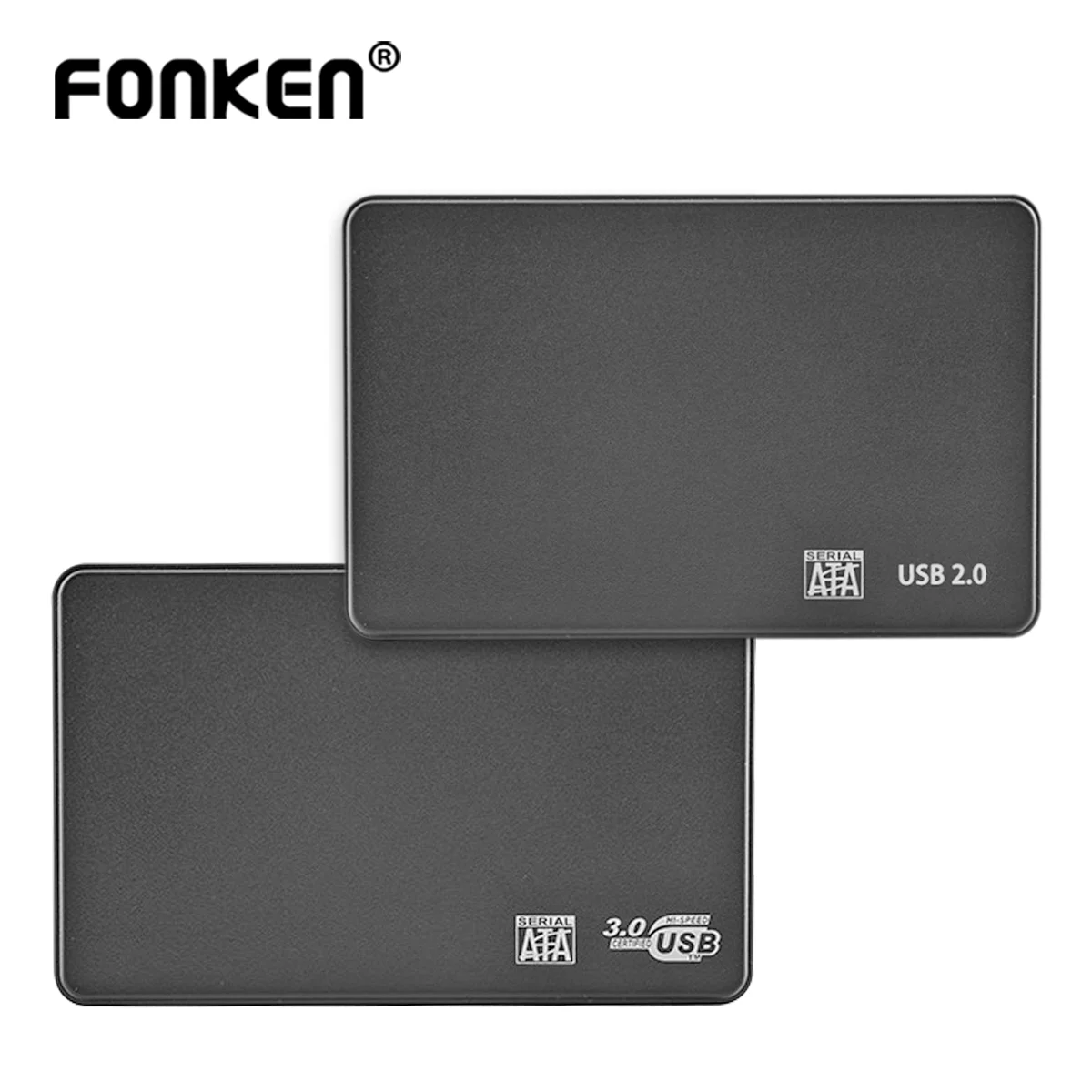 

FONKEN HDD Enclosure 2.5 inch SATA External Closure HDD Hard Disk Case Box Laptop USB 2.0 3.0 Harddisk 2 5 PC Accessories