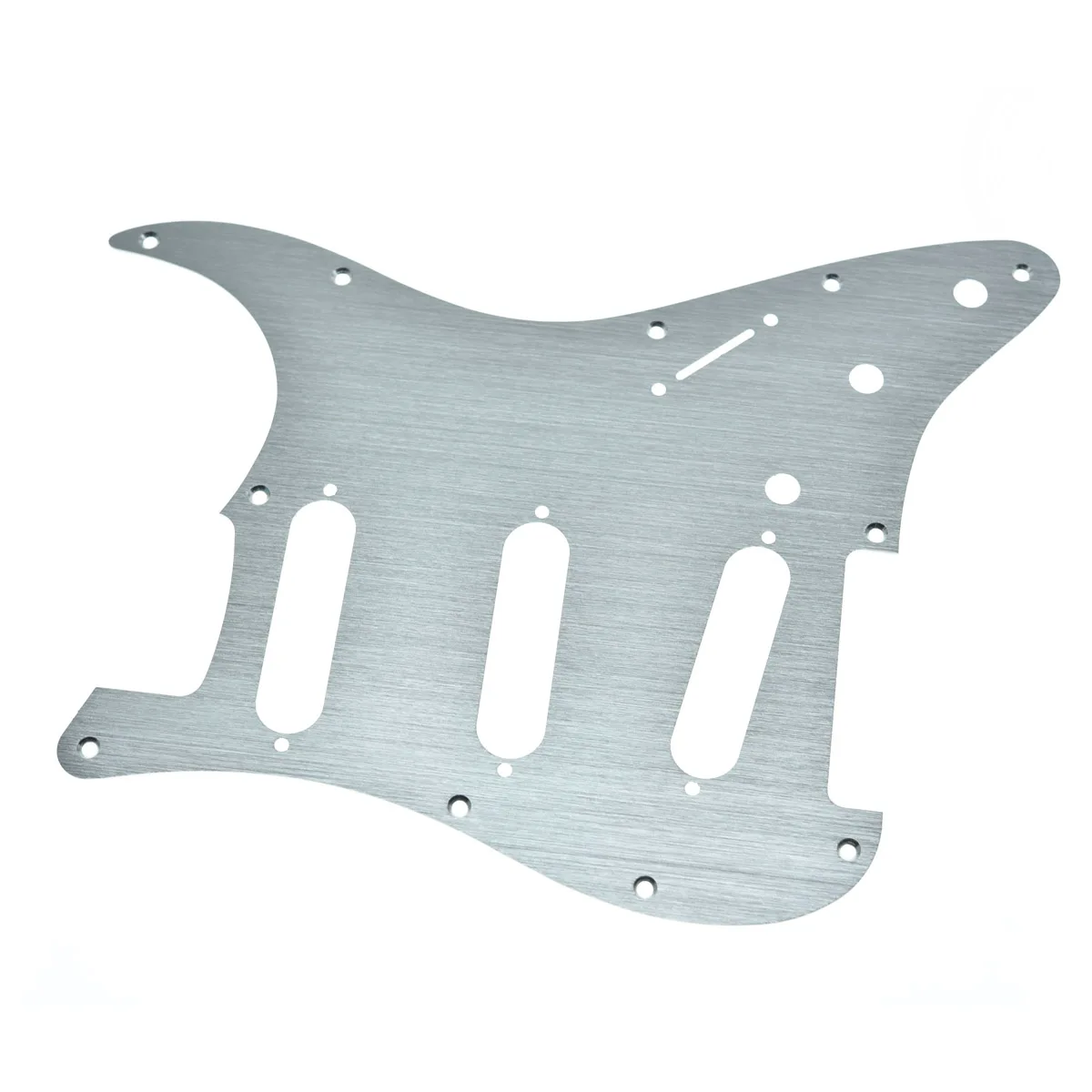 

Dopro 11-Hole Aluminum Anodized Modern Style Strat SSS Guitar Pickguard Scratch Plate Fits for American/Mexican Fender
