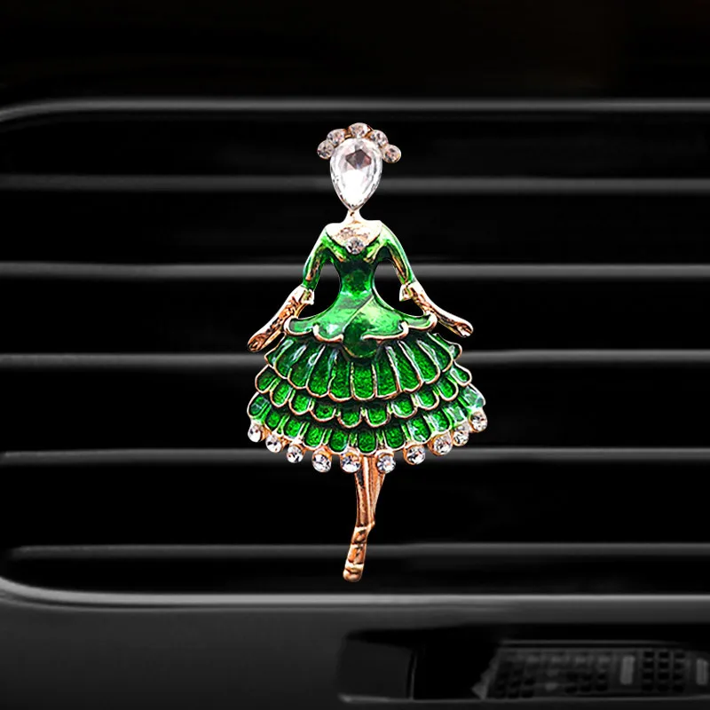 Освежитель воздуха для автомобиля в стиле танцующей девушки парфюмерный флакон