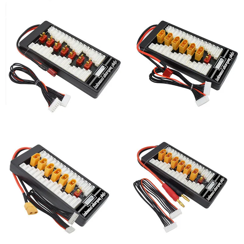 

Multi 2S-6S Lipo Parallel Balanced Charging Board XT60 Plug For RC Battery Charger B6AC A6 720i Parallel Charging Plate Board