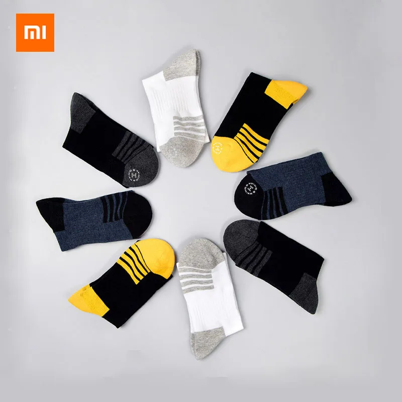 Xiaomi Qimian/антибактериальные хлопковые мужские носки Осенние повседневные средней