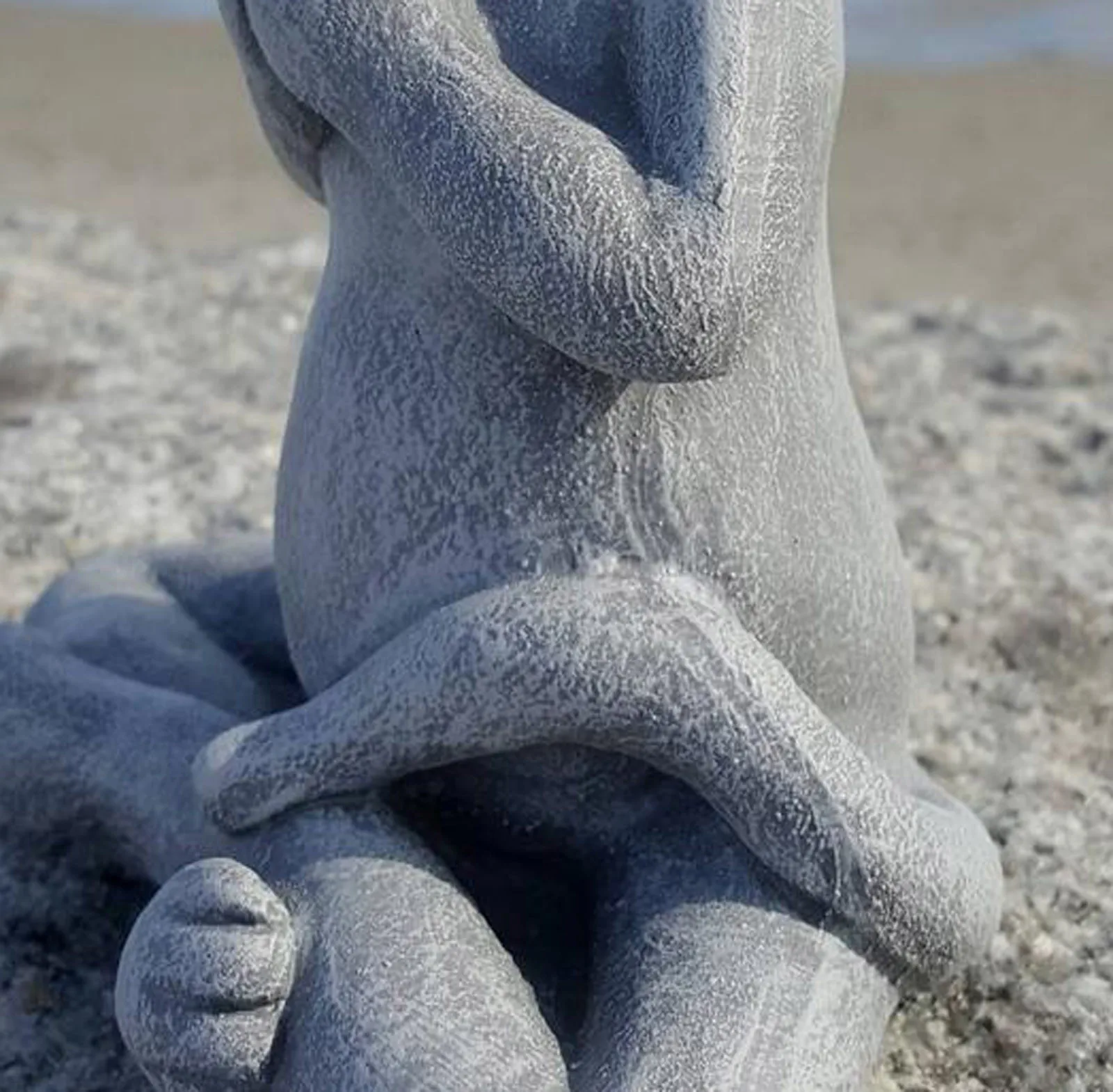 

Garden decoration Ornaments Cat Buddha Meditation Cat Statue Garden Outdoor Sculpture Decoration Symbolize wisdom Meditation