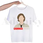 Мужские футболки со спенсером ридером из сериала криминальные умы, модные летние футболки со смешным принтом в стиле харадзюку