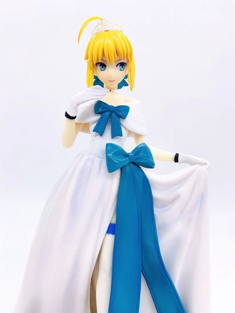 

Anime Fate Grand Order Saber PVC Action Figure Collectible Model doll toy 24cm