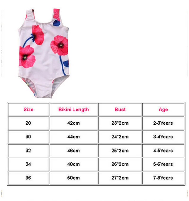 Купальник для маленьких девочек с цветочным принтом купальник малышей купальный