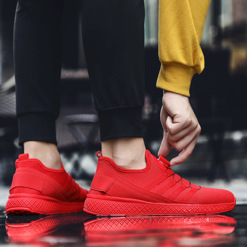 Новинка 2019 уличная Мужская обувь для бега светильник прогулочная дышащая на