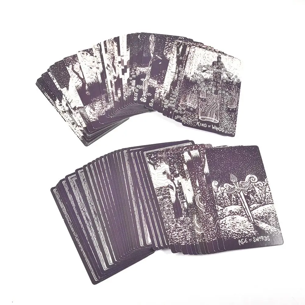 79 шт. английский багажный светильник Таро карты видения для семейных вечерние