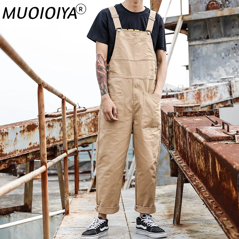 

Jeans Jumpsuit Men Summer Spring Autumn Overall Mens Jumpsuits Rompers Casual Regular Fit Fashion Male Pants Sets Clothes