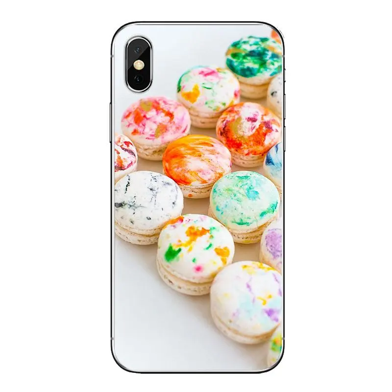 Десертное мороженое laduree Macarons мягкий чехол для huawei P Smart Y6 P8 P9 P10 Plus Nova P20 Lite Pro Mini 2017
