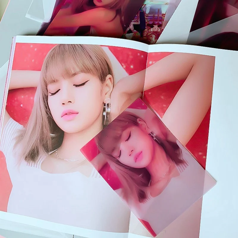 5 шт./компл. KILL THIS LOVE альбом BLACKPINK JENNIE LISA ROSE JISOO фотокарты наклейки ПВХ