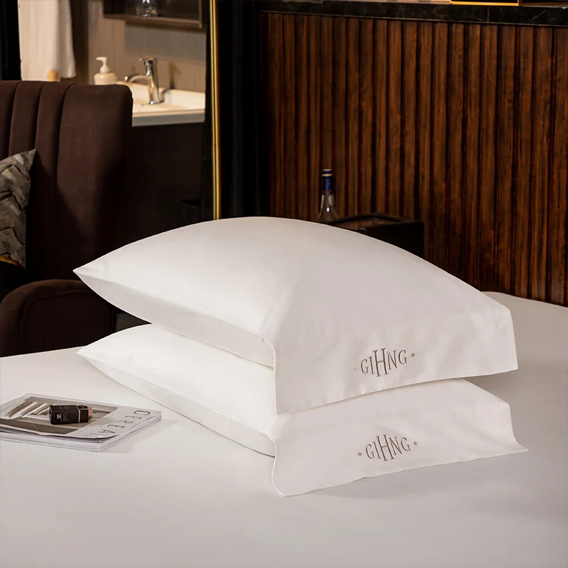 Комплект постельного белья из пурпурного египетского хлопка однотонный