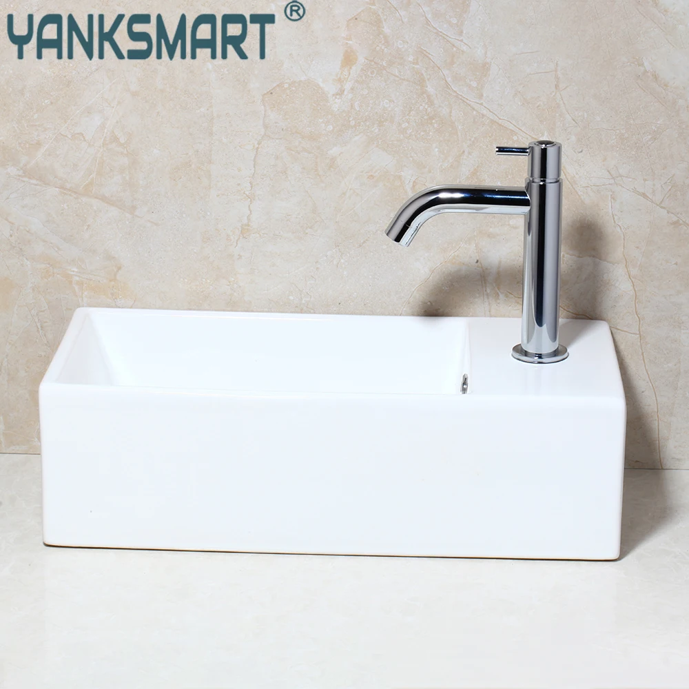 Смеситель для раковины в ванную комнату YANKSMART современный смеситель с одной