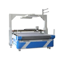cnc digital cutting machine with ccd automatic cnc cutting machines cut fabric cloth foam cardboard foot pad