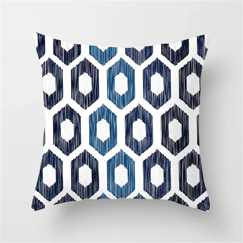 Fuwatacchi Овечья многоугольная наволочка квадратная искусственная подушка чехол