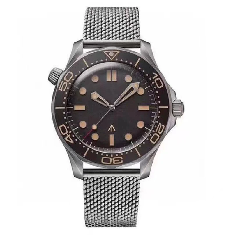 

2021 Men's Watch Waterproof No Time to Die Automatic Mechanical Men's Watch Limited Edition Master James Bond 007 Diver Watch De