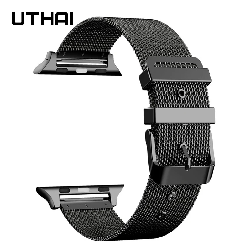 Ремешок для часов UTHAI P42 подходит Apple Watch Band 3 4-го поколения | Наручные часы