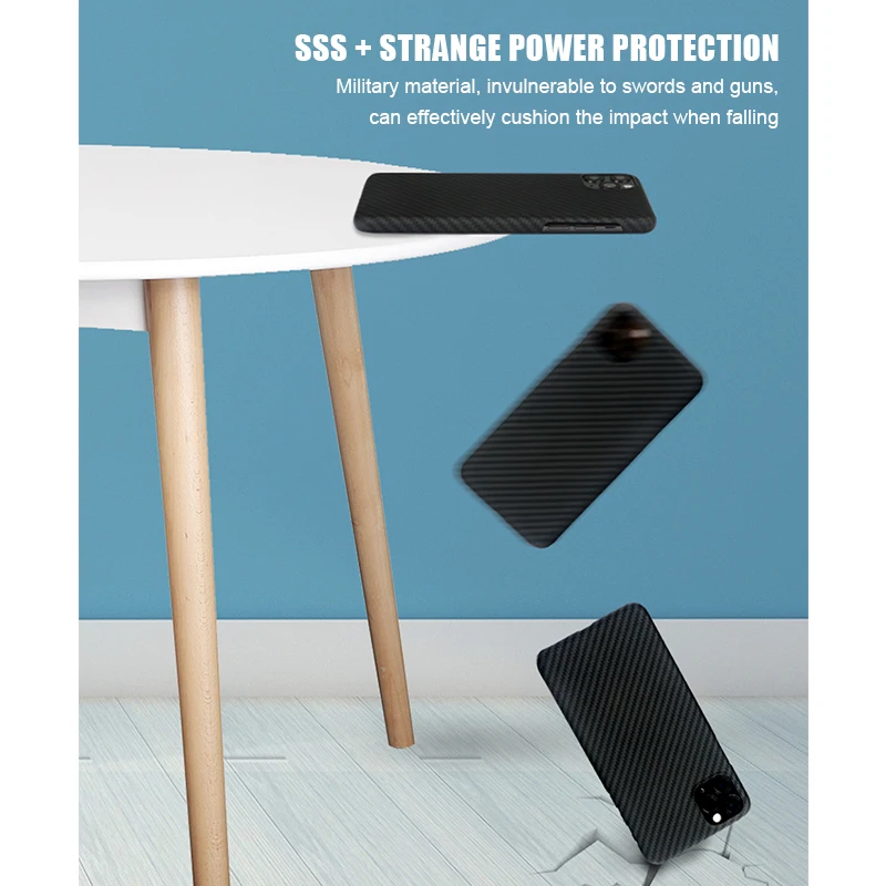 Настоящее чистое углеродное волокно чехол для телефона iphone11/11pro Iphone12 pro max ультра