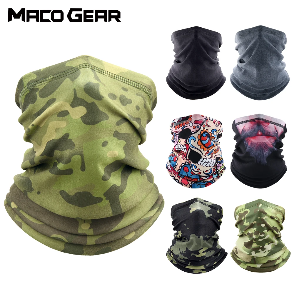 

Winter Tactical Fleece Bandana Camouflage Thermal Cycling Face Mask Ski Hunting Snowboard Running Sports Warmer Scarf Men Women