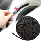 Резиновые уплотнения в форме B для автомобиля дверные уплотнительные полосы, звукоизоляция для Dacia Duster, Logan, MCV, Sandero, Stepway, Dokker, Lodgy