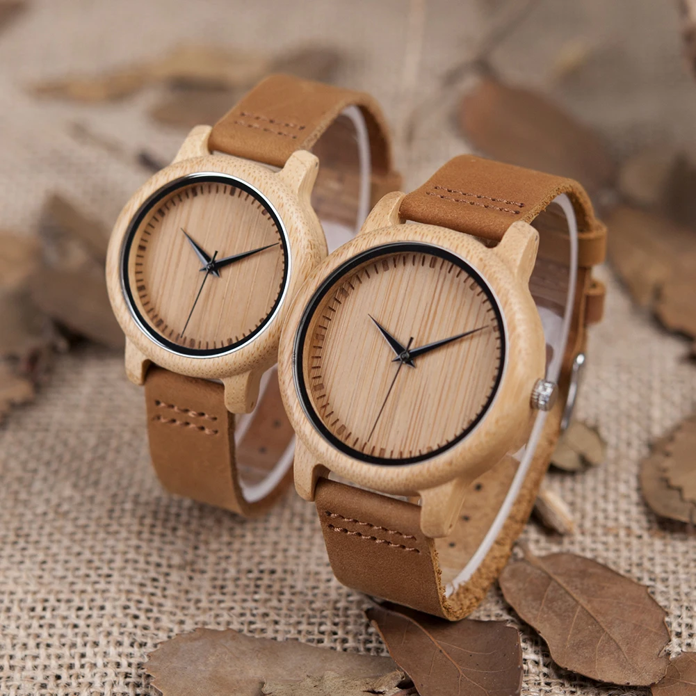 BOBO BIRD Casal Relógios Bamboo Couple Watches любовные часы Reloj de pareja Support Custom LOGO Wholesale Dropshippping