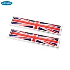 1 пара, металлические наклейки с национальным флагом Англии, британских стран, аксессуары для мотоциклов, значок, этикетка-эмблема