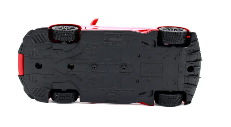 Burago 1:24 модель модели автомобиля из искусственного сплава для Ferrari 488 pista литой под давлением спортивный автомобиль модельные игрушки, коллекционные для мужчин детей Gfit