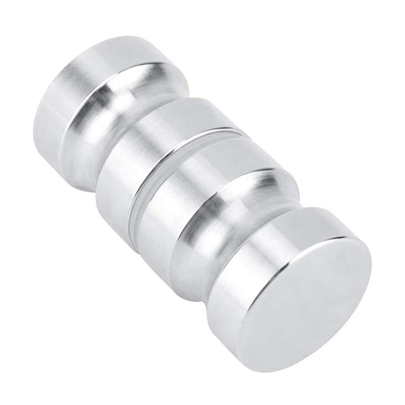 

Double Sided Shower Glass Door Knob 304 Stainless Steel Door Knob Cabinet Handle For Furniture Hardware Accessories