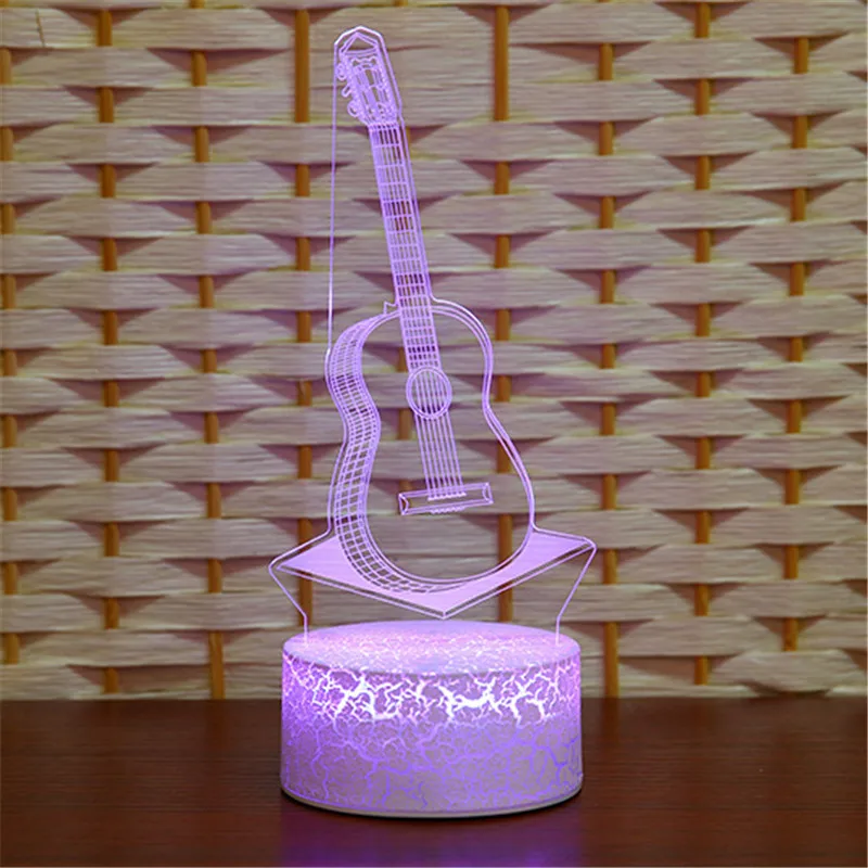 Экскаватор Гигантский Usb Led 3D светильник Лопата трактор цементный смеситель